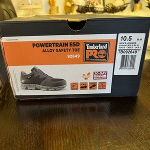 Mens timberland powertrain ESD alloy safety toe